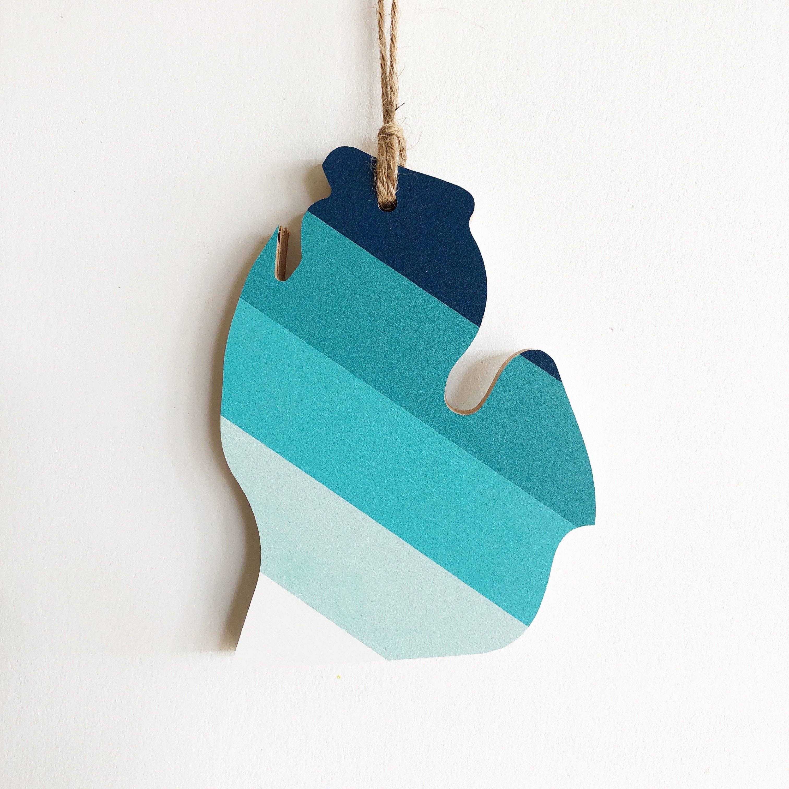 Hemlock & Heather - Wholesale Ornament - Comal Stripes State Ornaments40