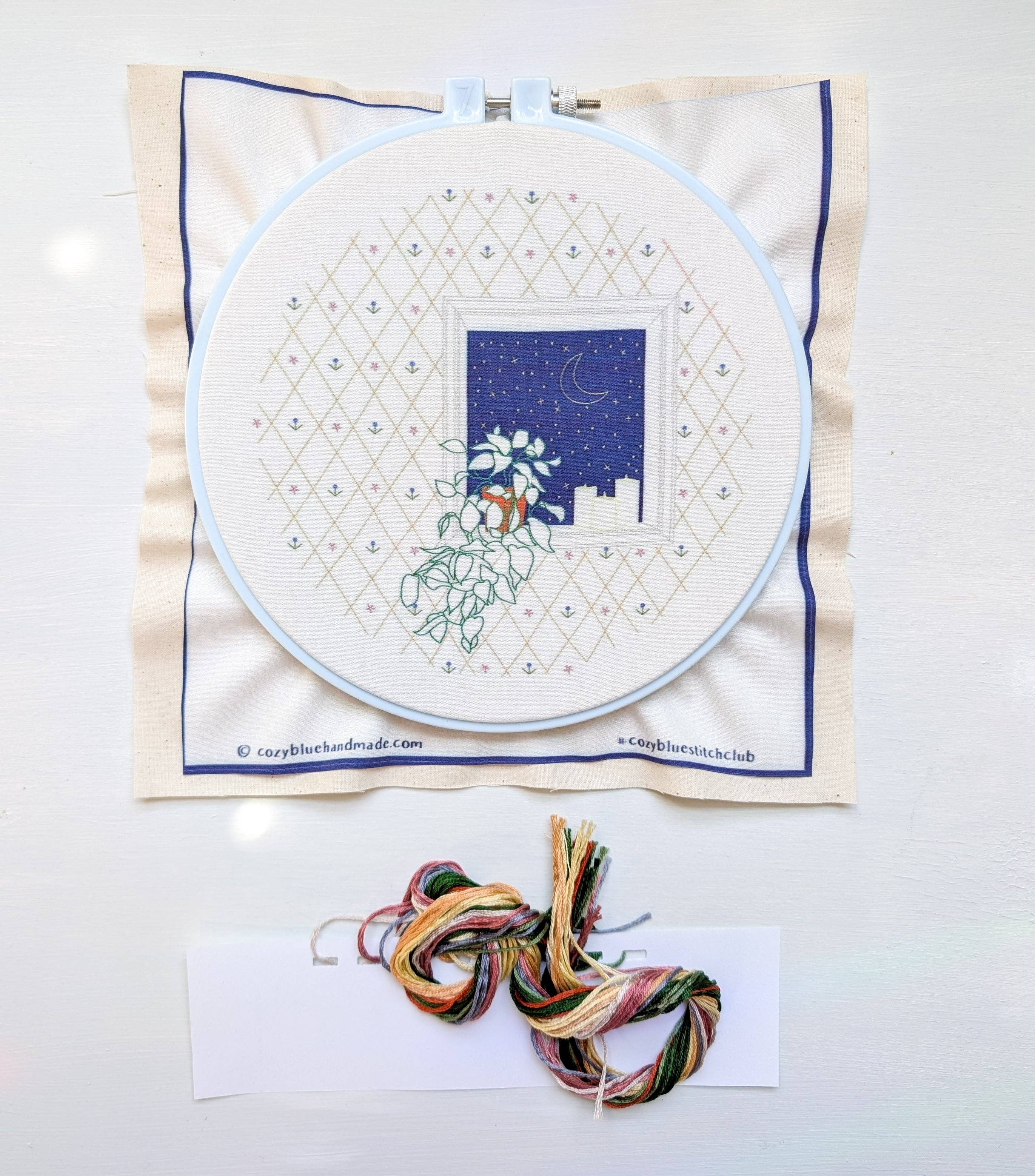 cozyblue handmade - Wholesale Embroidery/Cross Stitch Supplies - sweet dreams embroidery kit3
