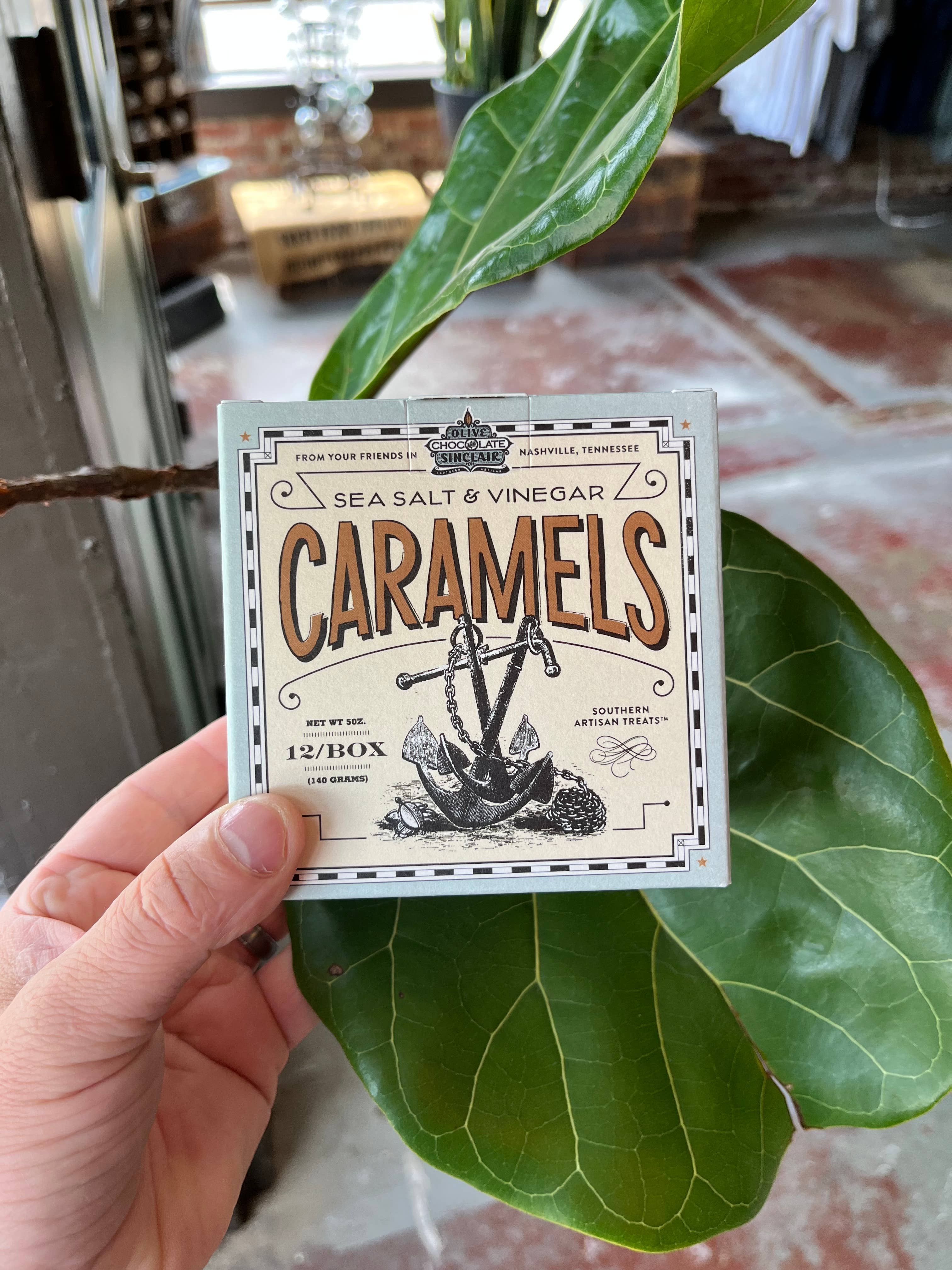 Olive & Sinclair Chocolate - Wholesale Caramel - Salt and Vinegar Caramels1