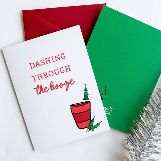 Holiday Card, Christmas, Greeting Card, Gift for Friends for wholesale by Francine and Georgia