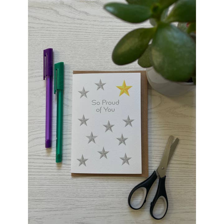 So Proud of You Card for wholesale by Popsy & Plum