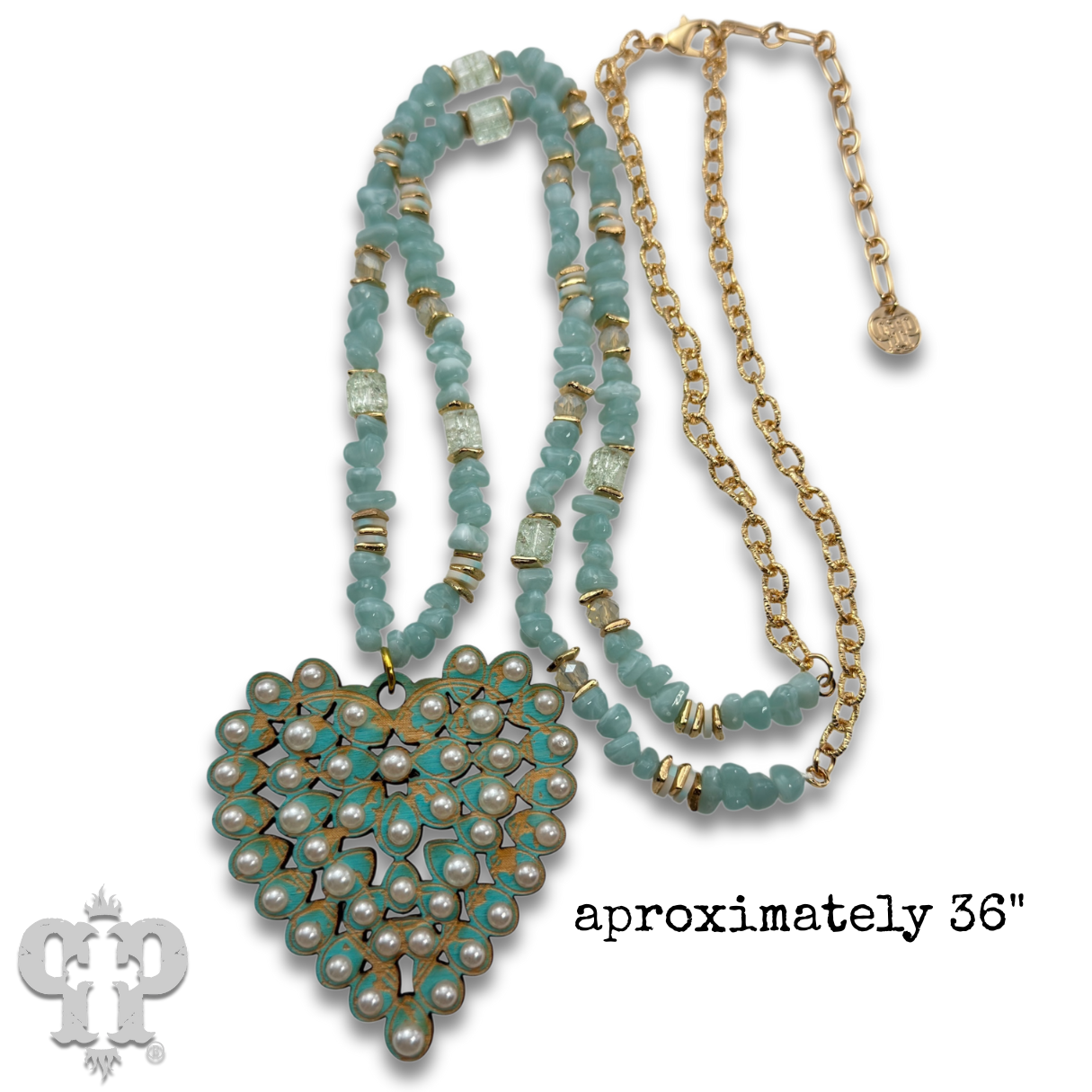 Pink Panache Brands - Wholesale Pendant/Charm Necklace - Laser cut rhinestone heart necklace8