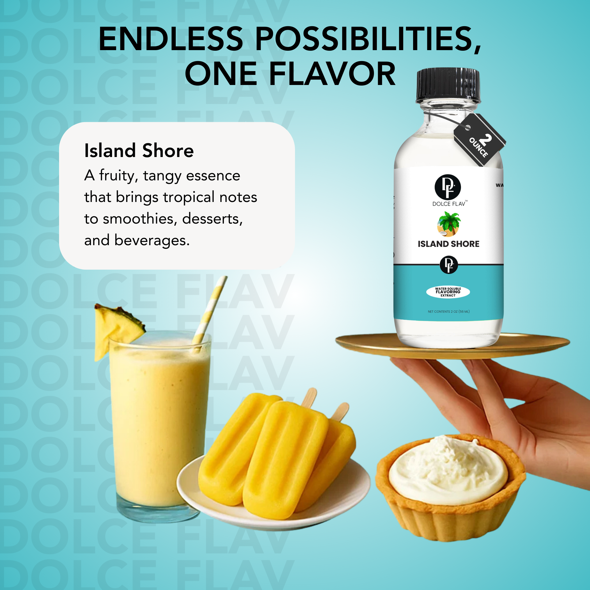 Dolce Flav - Wholesale Vanilla/Fruit Extract - Island Shore Extract4