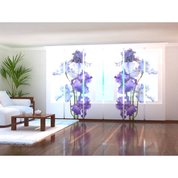 Set of 6 Spring Breeze Panel Curtains for wholesale by IlyDecor
