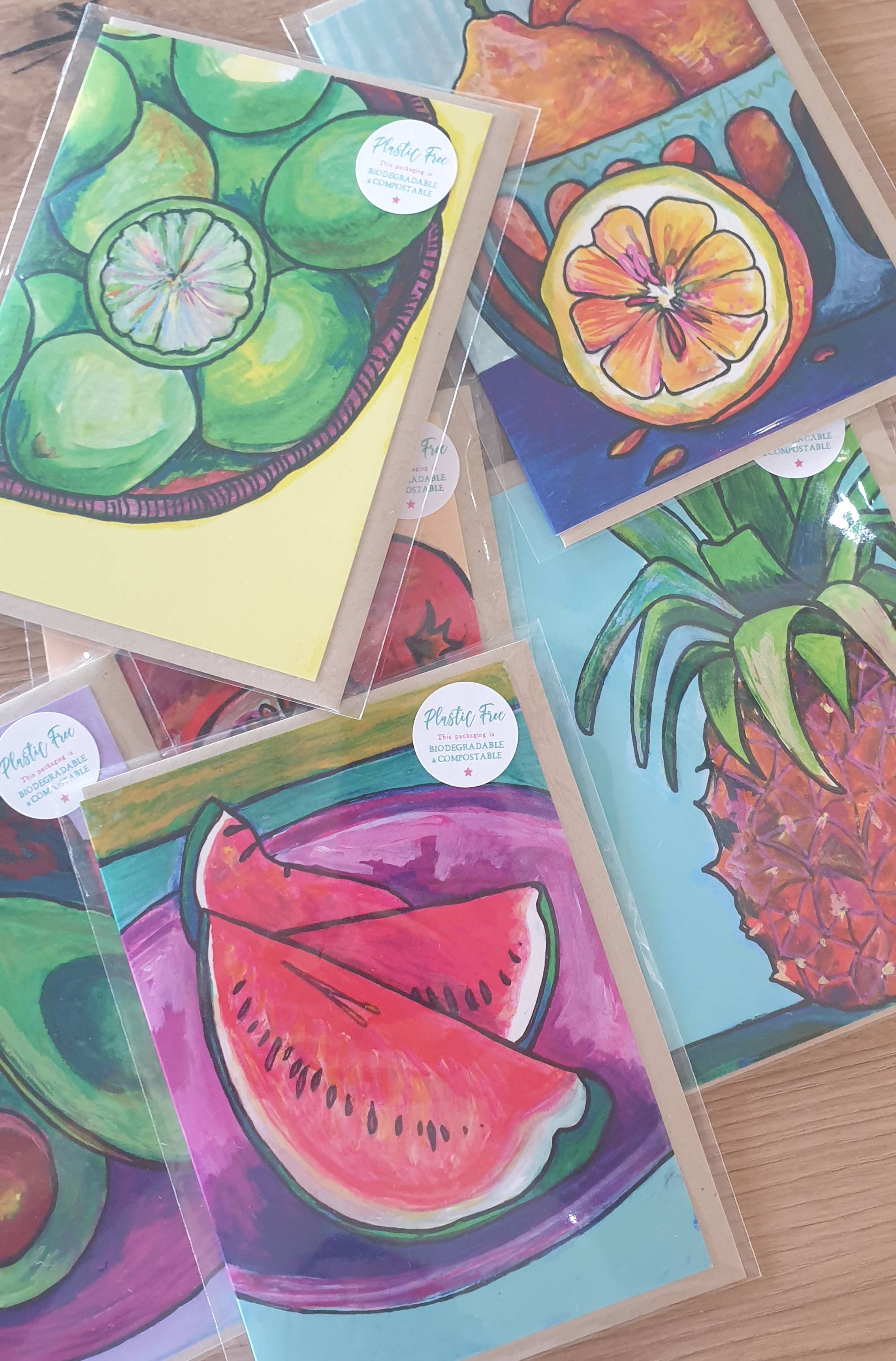 Plant Based Paintings - Wholesale Art Print - Watermelon  - Art Print 2