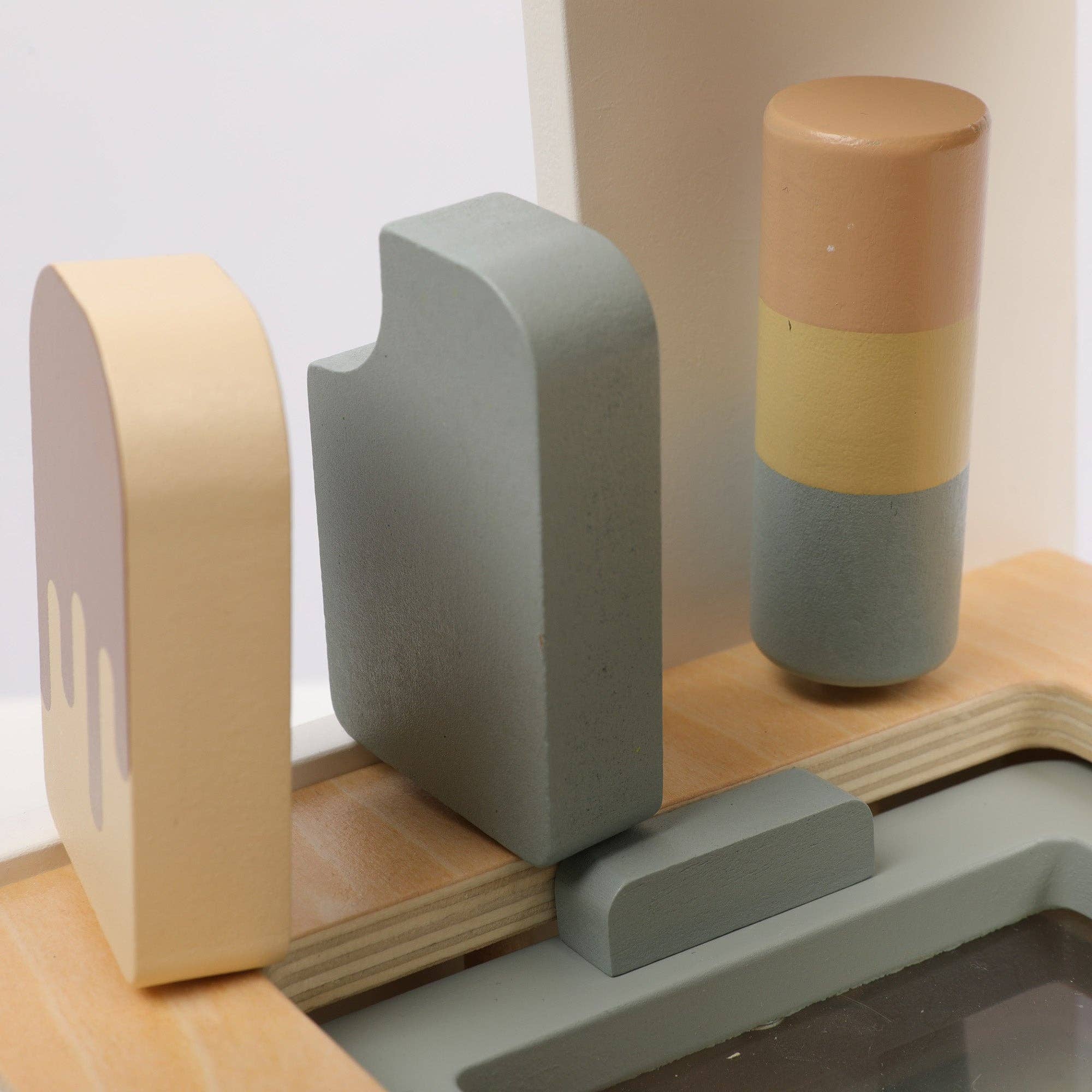 OmaOmaOma! Montessori Educational Wooden Toys for Kids - Wholesale Wood Toy - Kids - Wooden Ice Cream Shop Set - Pretend Play Counter Ages 3+12