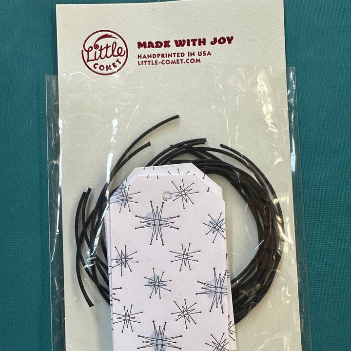 Starburst Letterpress Gift Tags for wholesale by Little Comet