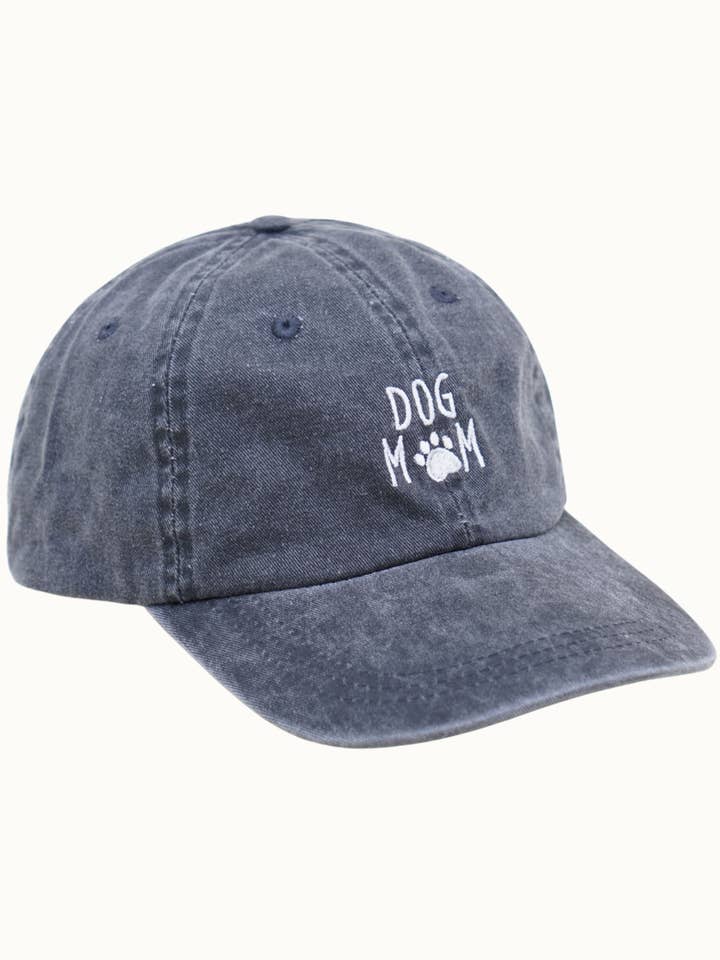 "Dog Mom" Bestickte Dad Cap, Verstellbar für den Großhandel von Olive & Pique