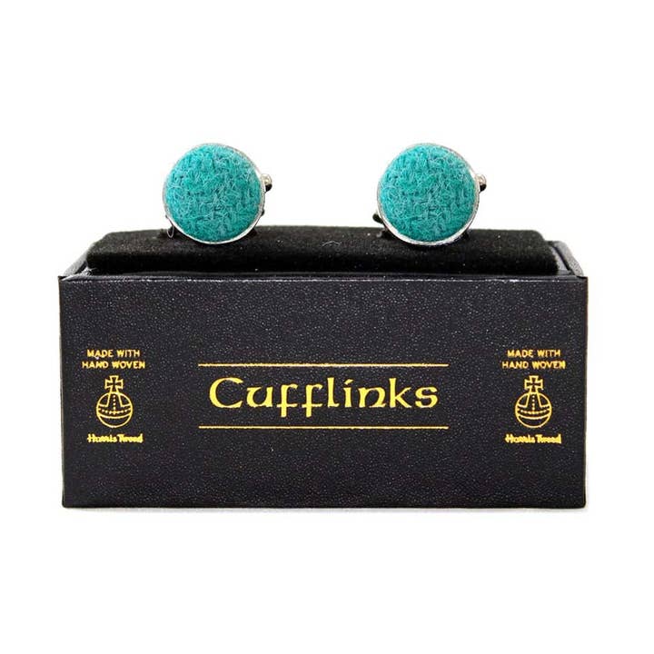 Boutons de manchette Harris Tweed pour la vente par Eurostick
