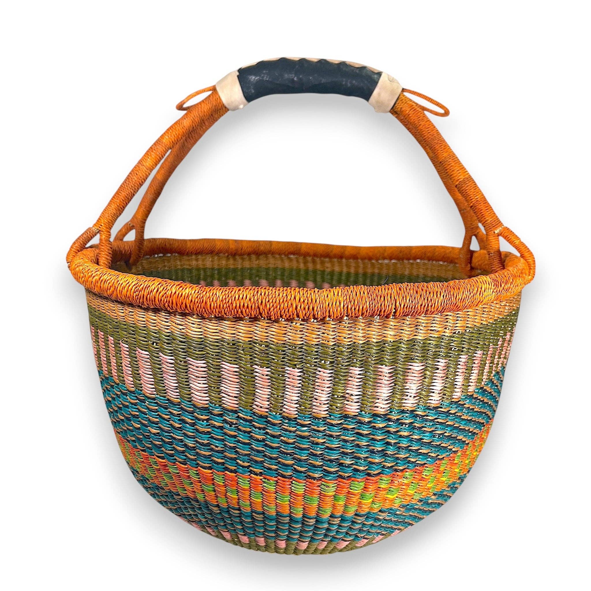 Ti-a Woven Goods - Wholesale Basket - Round Storage Basket23