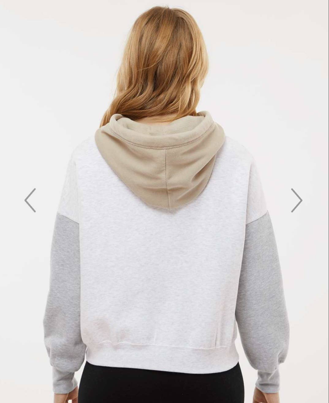 Coffee and Chaos Apparel - Wholesale Hoodie - Women's - Custom embroidered hoodie- cropped color block hoodie 2