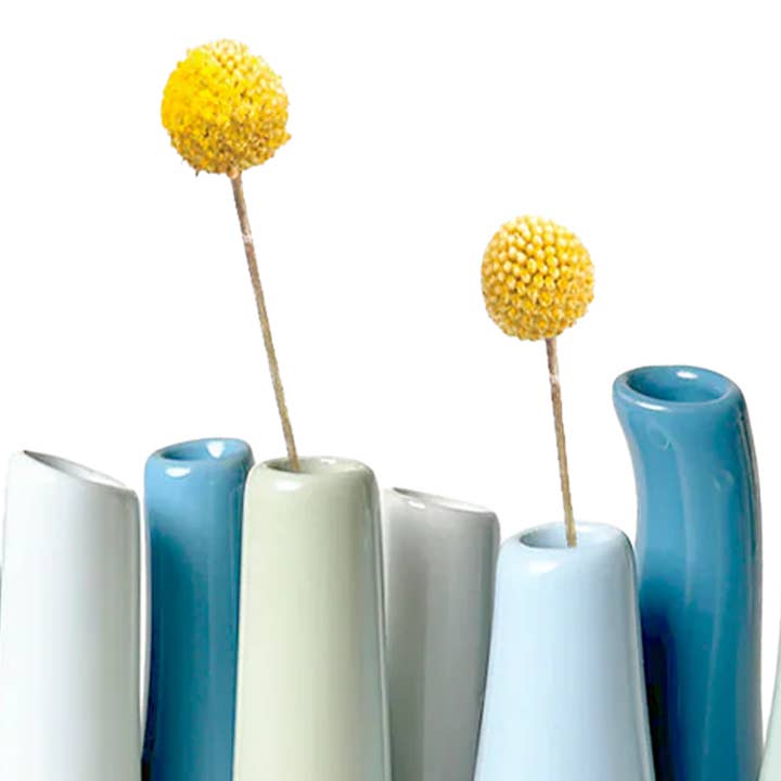 Chive - Wholesale Vase - Pooley Colorful Bud Vase For Flower Arranging Rectangular34