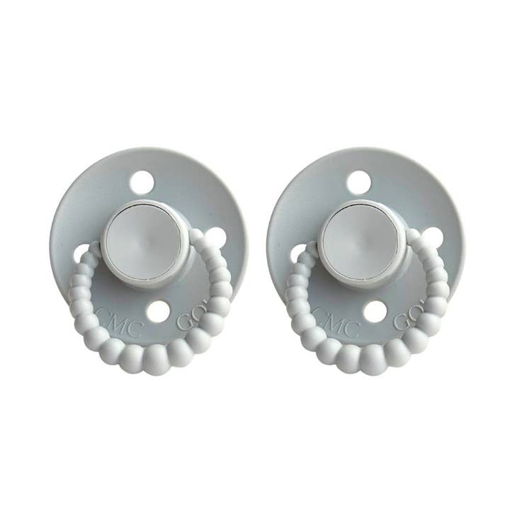 CMC Gold - Wholesale Pacifier – Baby - CMC 'Bubble' Dummies Light Grey