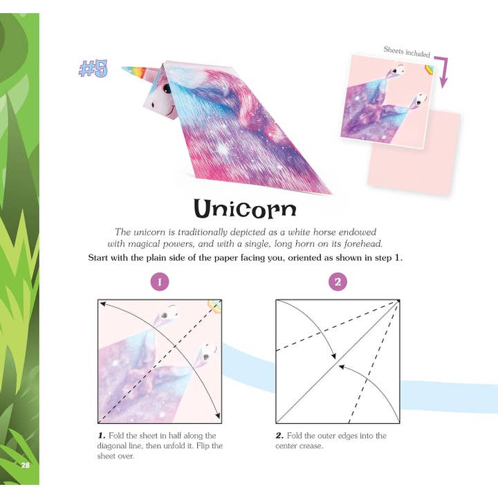 Fox Chapel Publishing - Wholesale Hobby- en doe-het-zelfboek - Beginnersgids voor origami: eenhoorns, Pegasus, draken en andere mythische dieren3