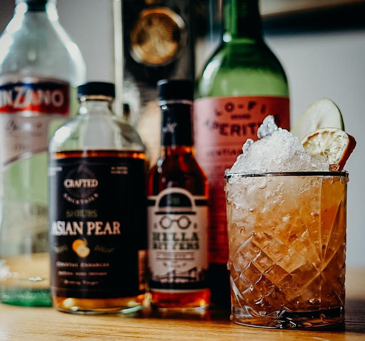 Crafted Cocktails - Wholesale Cocktail Mix/Syrup - Asian Pear Shrub - Cocktail Enhancer & Soda Flavoring6