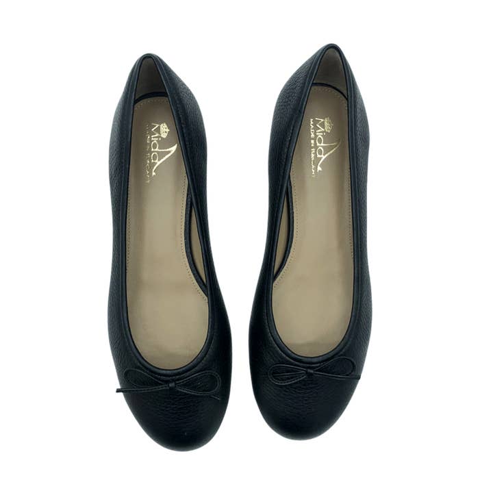 Mida Ballerina in Black Goat 38 for wholesale by MIDA