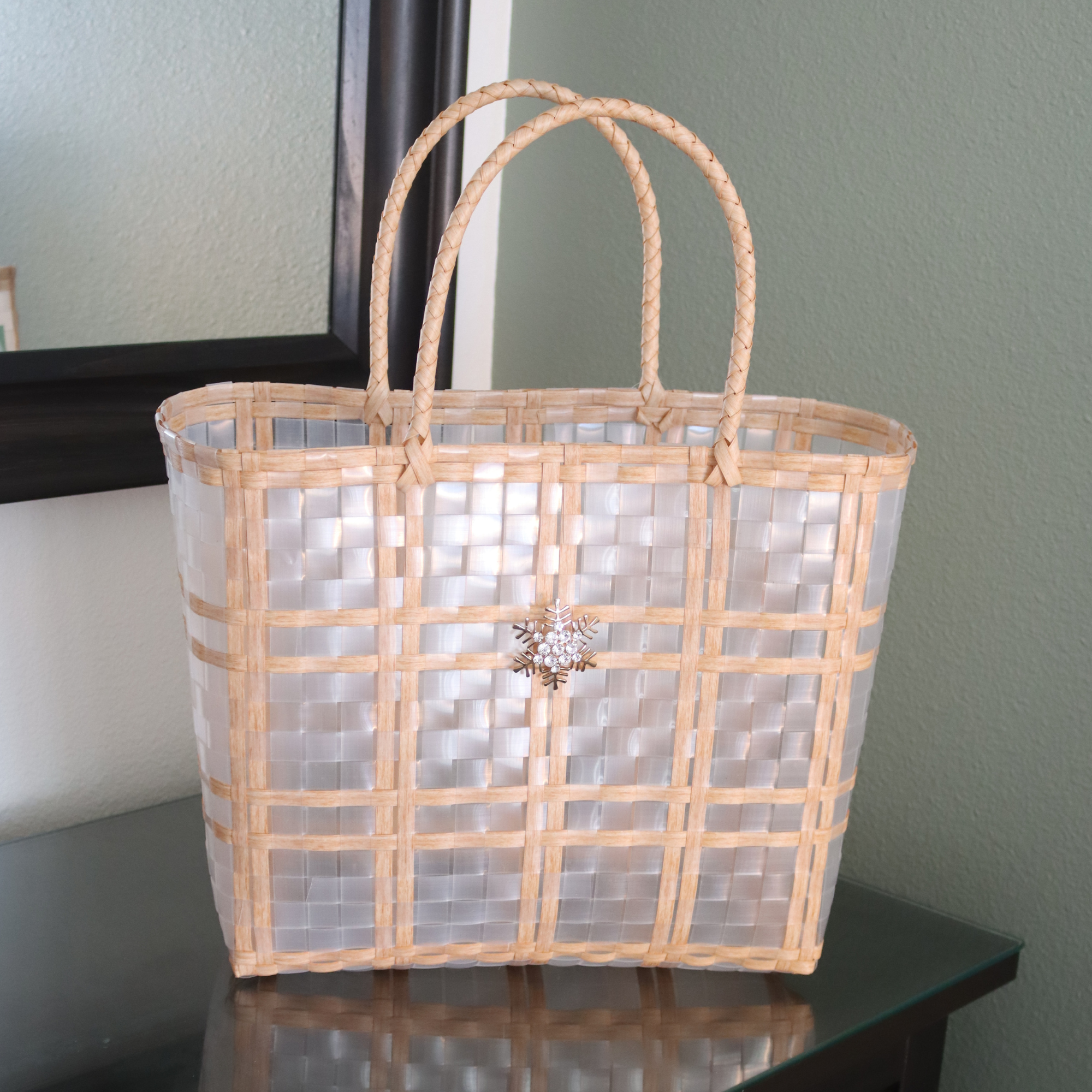 DrifWoo - Wholesale Gift Bag - Hand-Woven Christmas Gifts Basket Empty Holiday Gifts Tote6