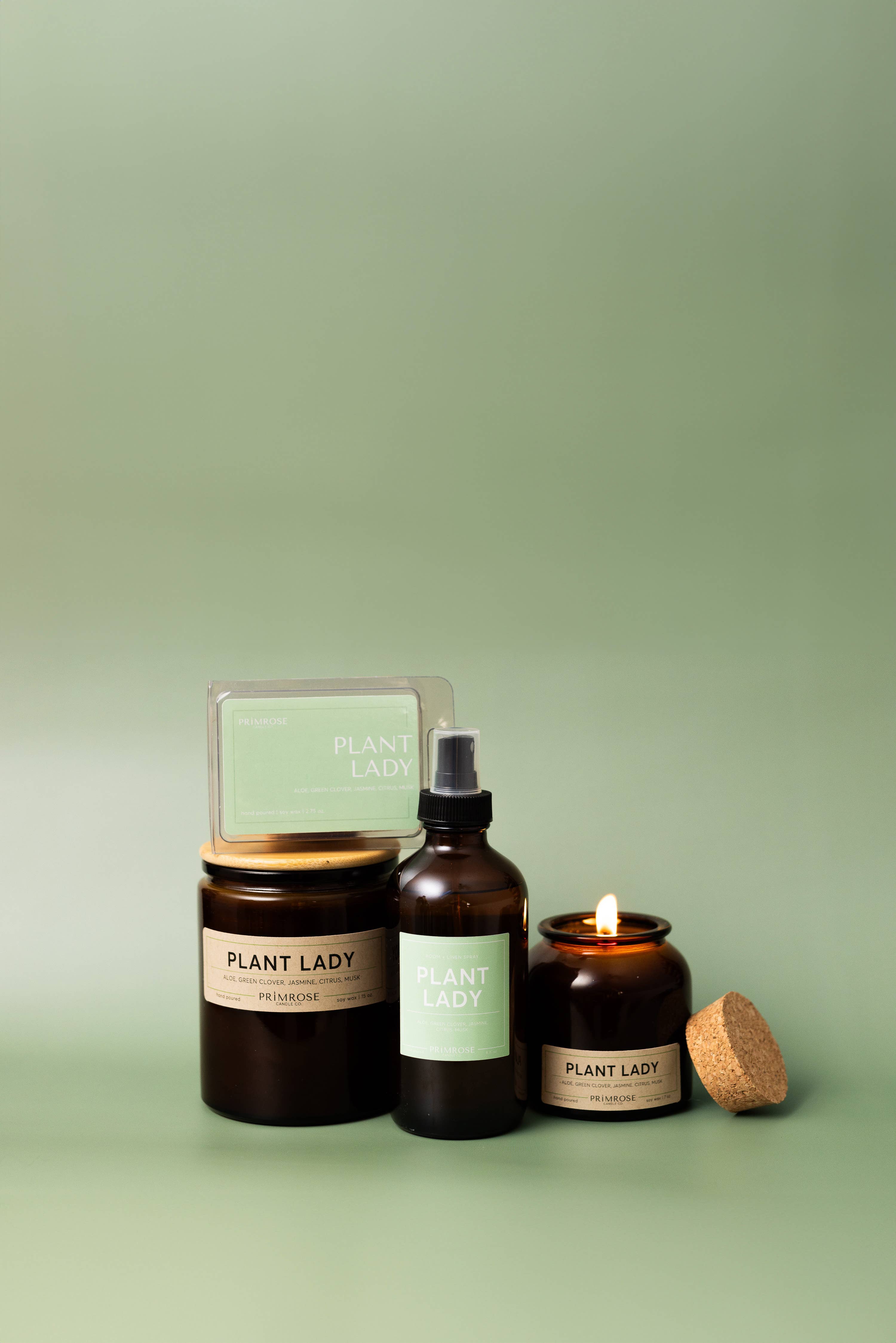 Primrose Candle Company - Vendita all'ingrosso Candela in vasetto - DONNA PIANTA1