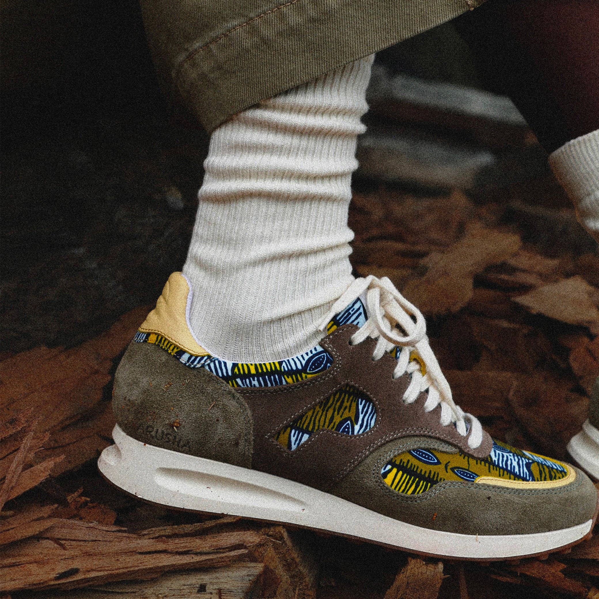 Panafrica - Wholesale Lifestyle Sneakers - Men's - Arusha Iroko1