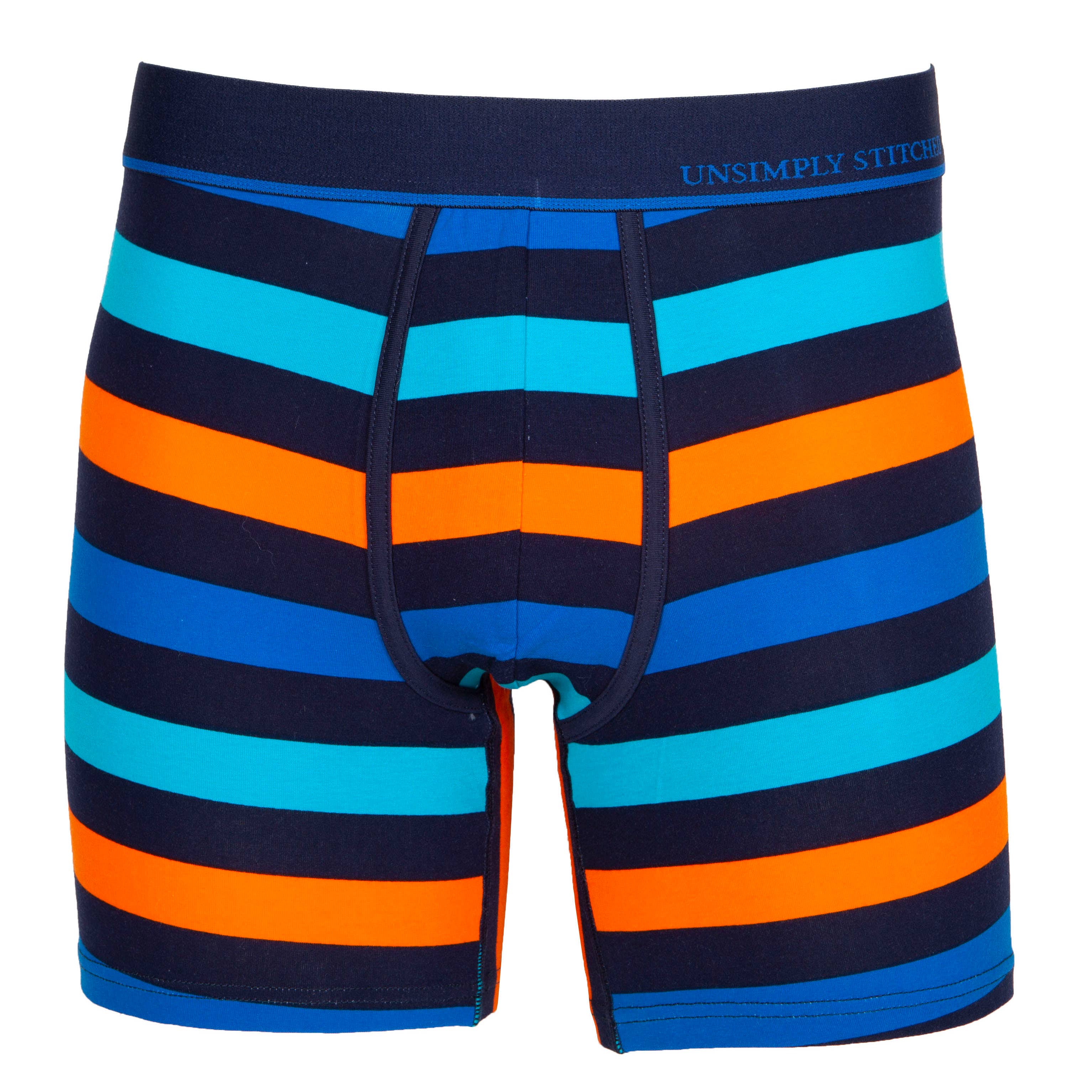 Unsimply Stitched - Wholesale Underwear - Men's - 3 Color Stripe Boxer Brief0