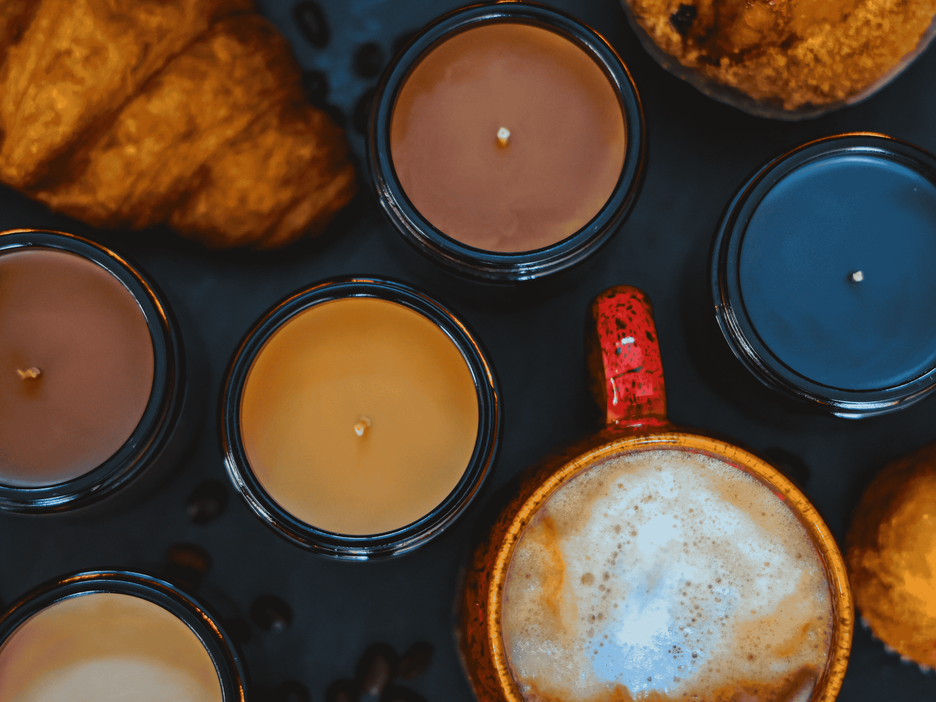 Hex & Boon – wholesale Jar/filled candle – Chocolate Croissant Scented Soy Candle 130g7