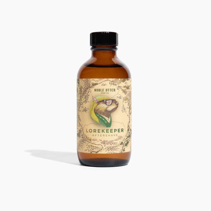 Lorekeeper Aftershave for wholesale by Noble Otter Soap Co.