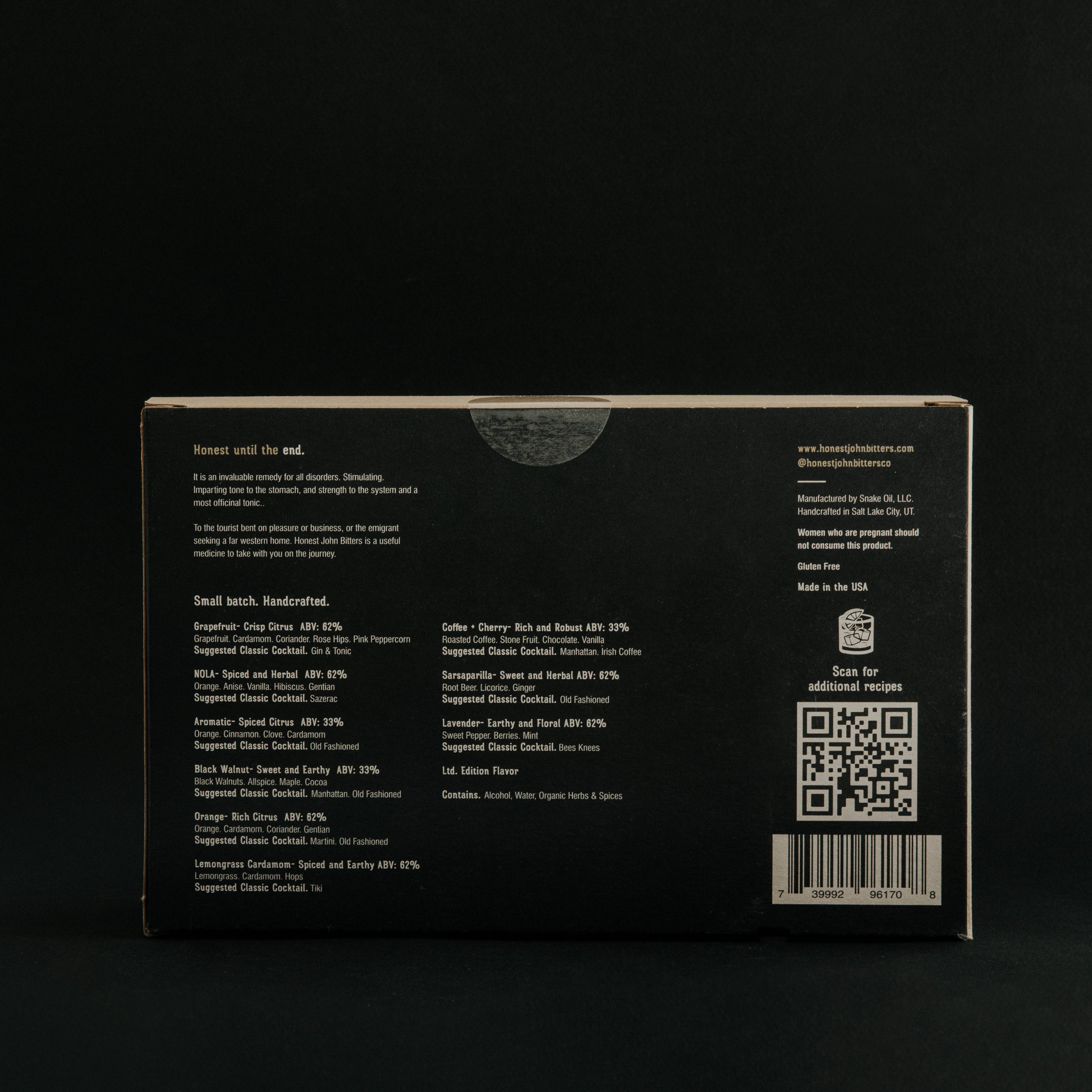 Honest John Bitters Co - Wholesale Bitters - Sample Set - 10 Vials1