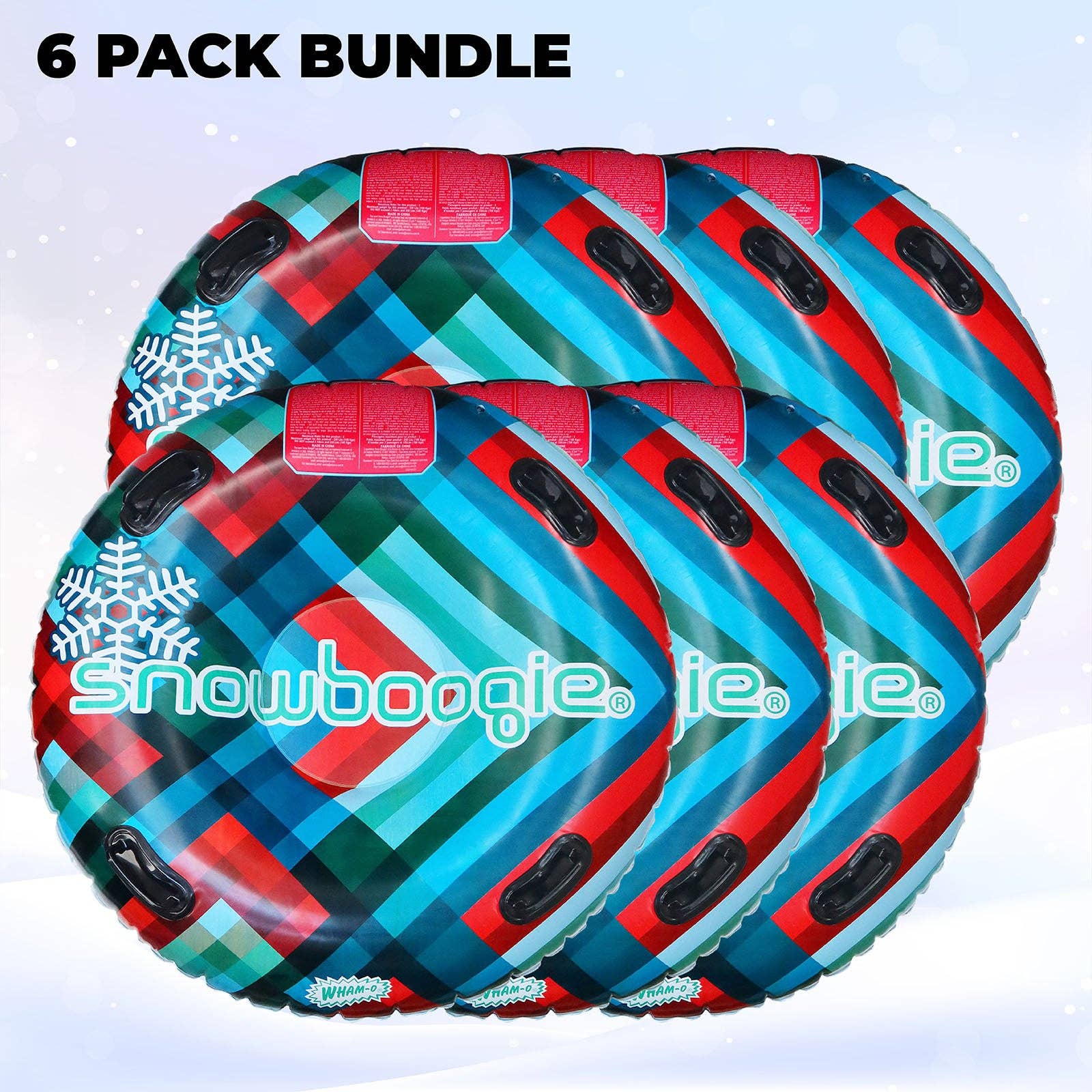 Sixale - Wholesale Sporting Game - Kids & Baby - Wham-O Snow Boogie Air Tube 48" (Line pattern/Snow pattern)11