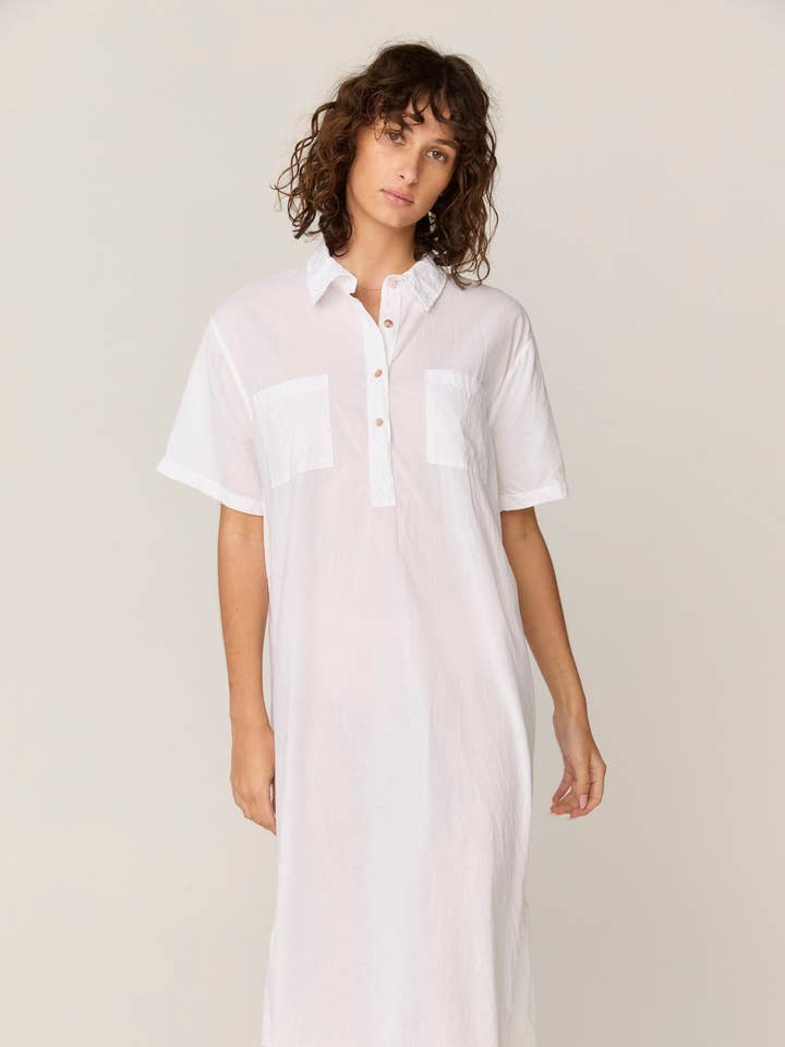 LALA OVERHEMDJURK - BLANC voor wholesale door Primness