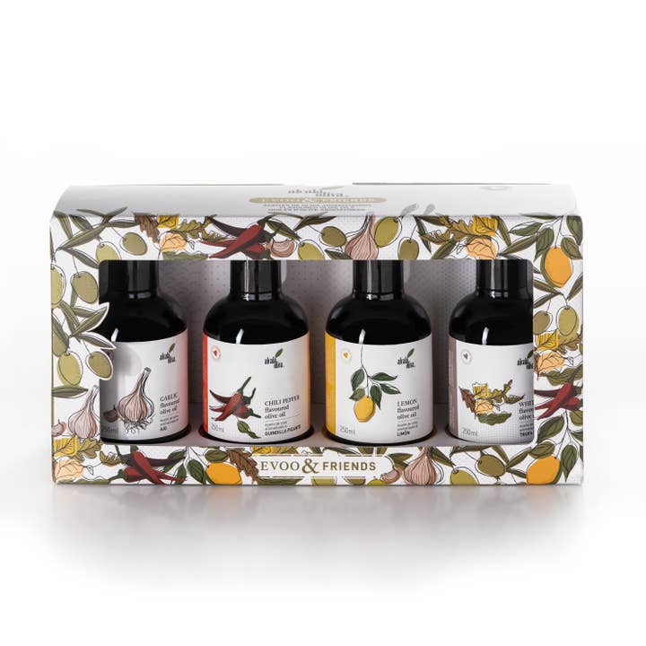 Aromatized assortment 4x250ml for wholesale by ALCALA OLIVA