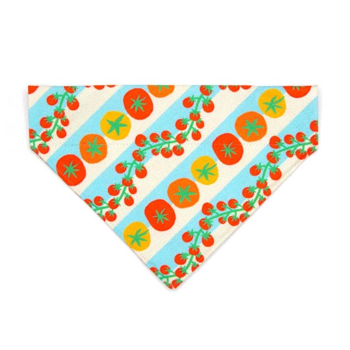 "Tomato Trellis" - Bandana for Cats + Small Dogs for wholesale by Made By Cleo