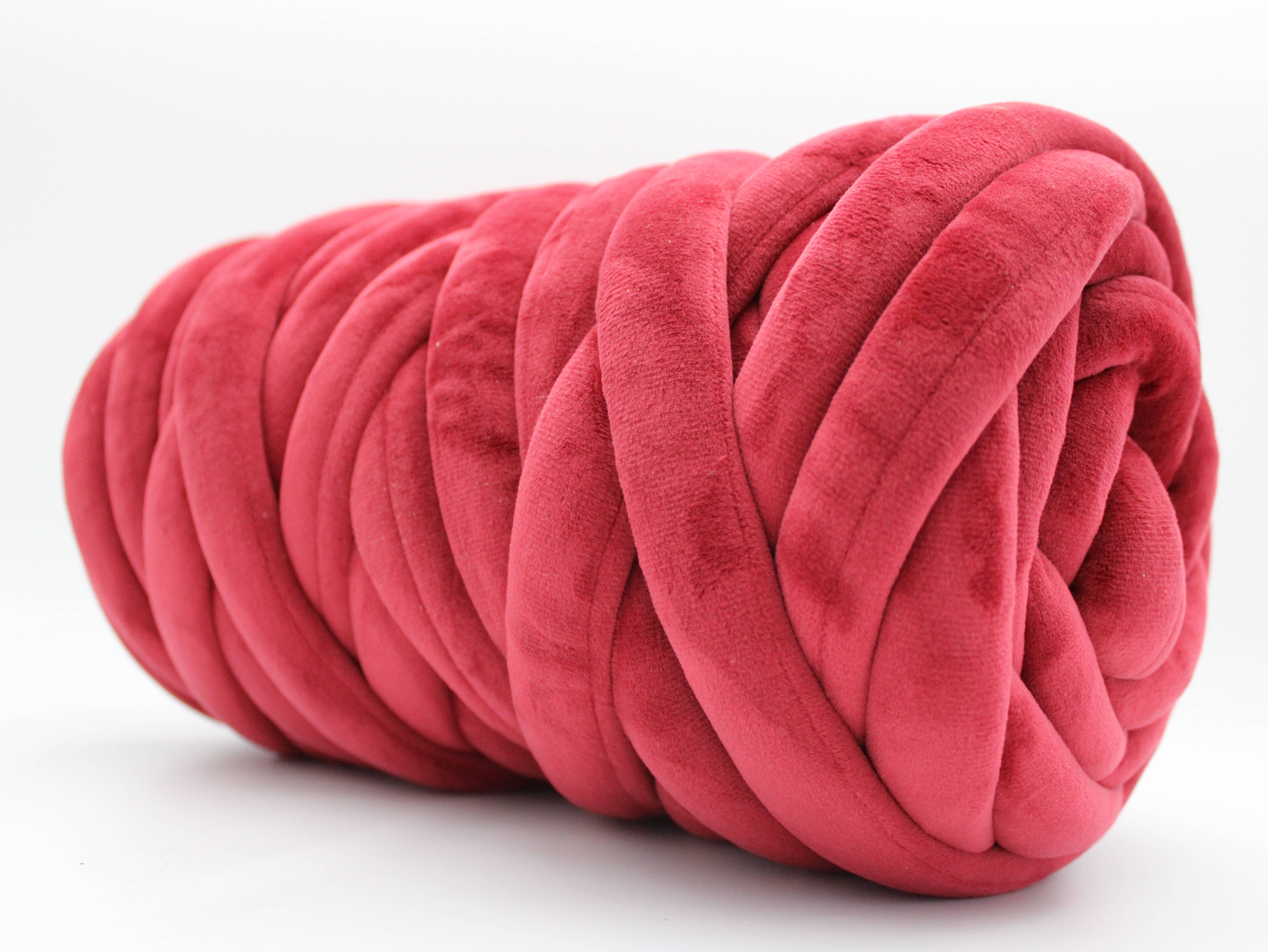 woolexperts - Wholesale Yarn - Chunky Velvet yarn for arm knitting Super bulky Jumbo yarn7