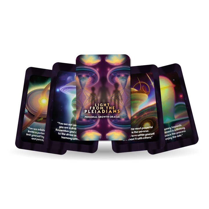 Das Licht der Plejadier - Personal Growth Oracle für den Großhandel von IBIZA TAROT