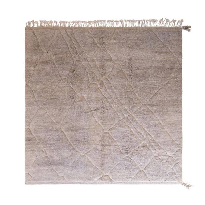 Exceptional Berber rug with geometric patterns wool 328 x 400 cm for wholesale by AFK Living