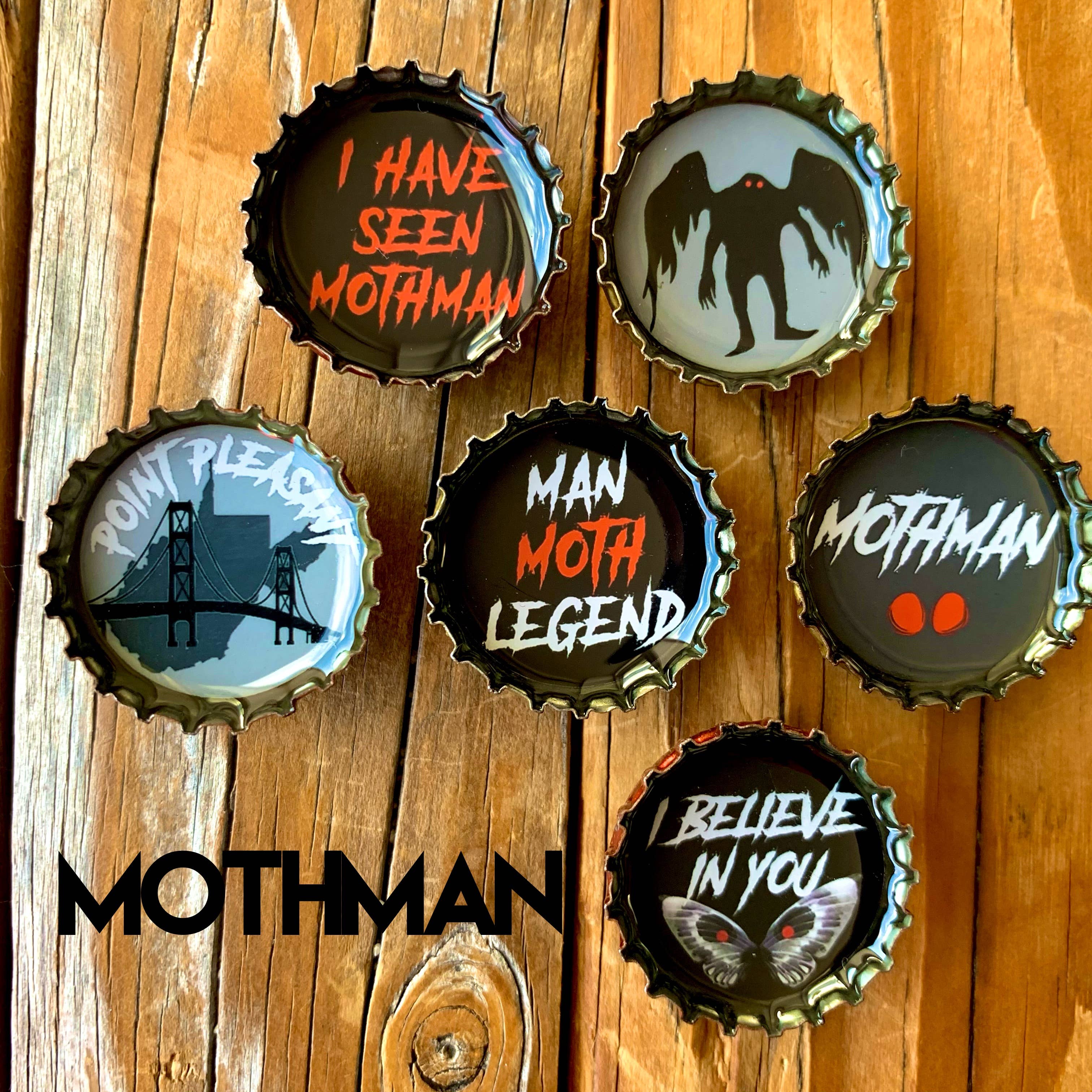 Kate's Magnets - Wholesale Magnet - Mothman Magnets1