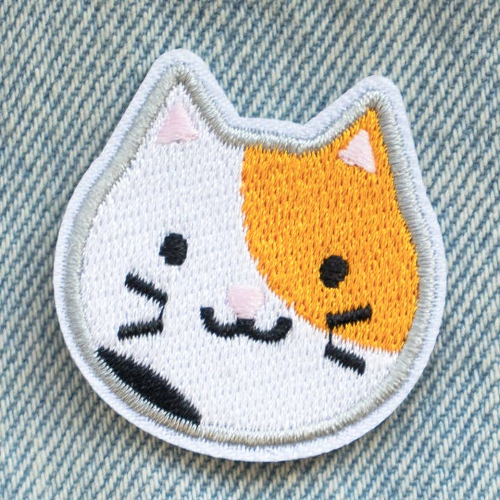 Multi Calico Kitty Patch for wholesale on Faire0