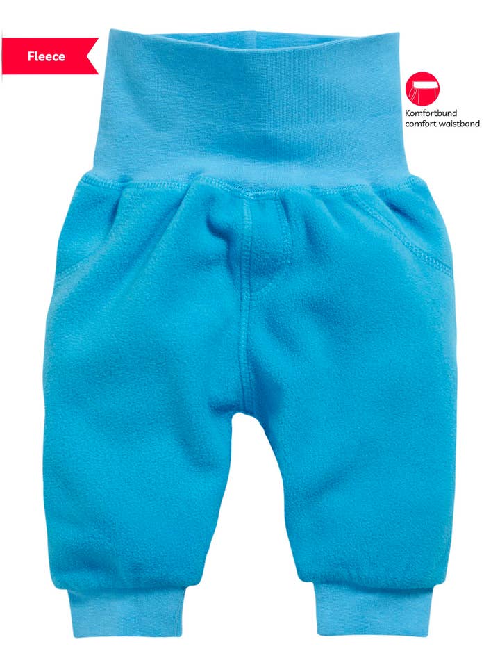 Playshoes GmbH – Engroshandel Bukser (ikke denim) - Baby – babybukser i fleece med strikket, bred linning7