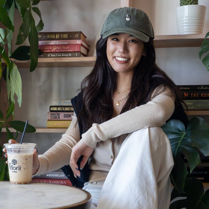 The Hungry Sloth - Wholesale Baseball cap – Unisex - Coffee Embroidered Hat12