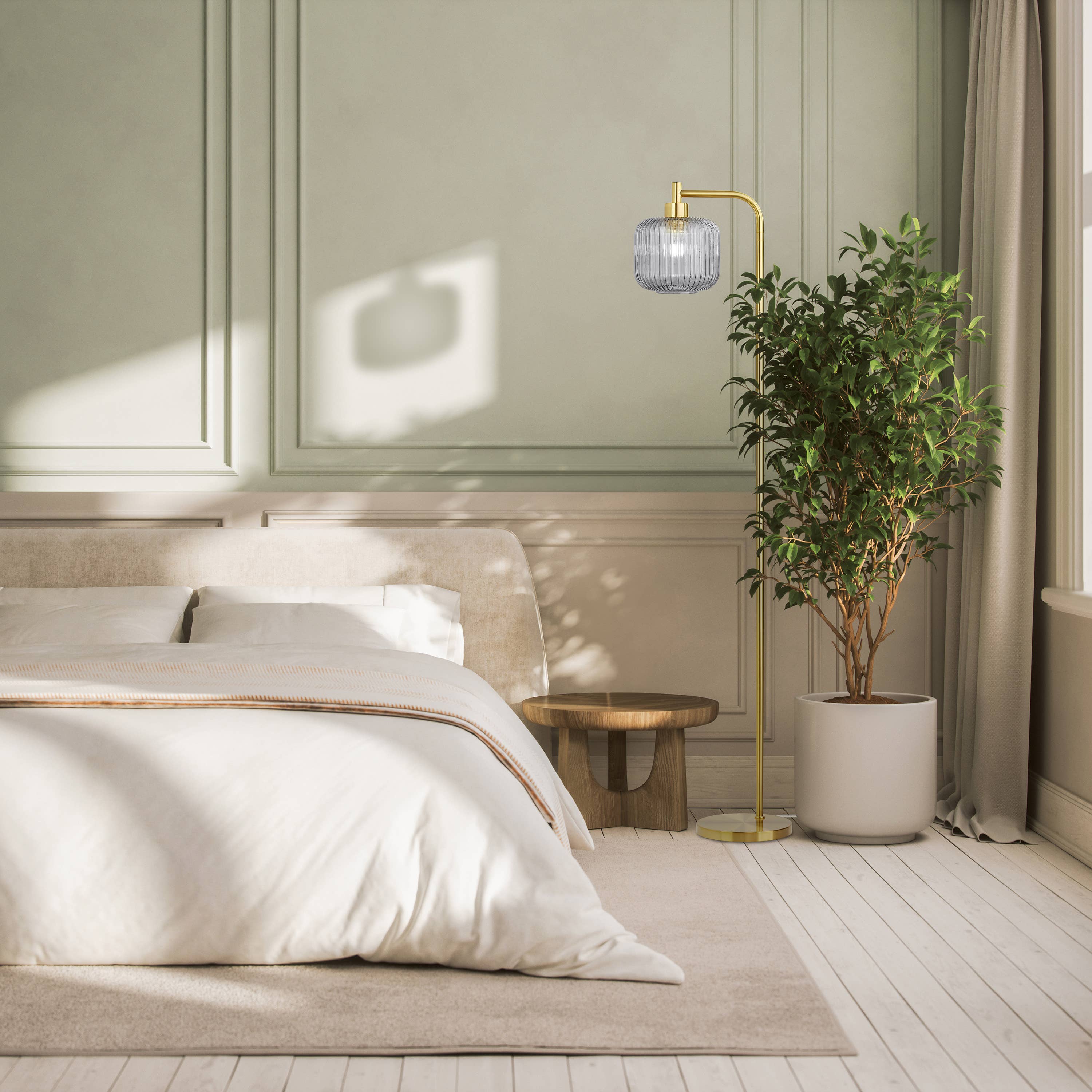 River of Goods - Wholesale Floor Lamp - 63"H Rowan Globe Shade Floor Lamp4