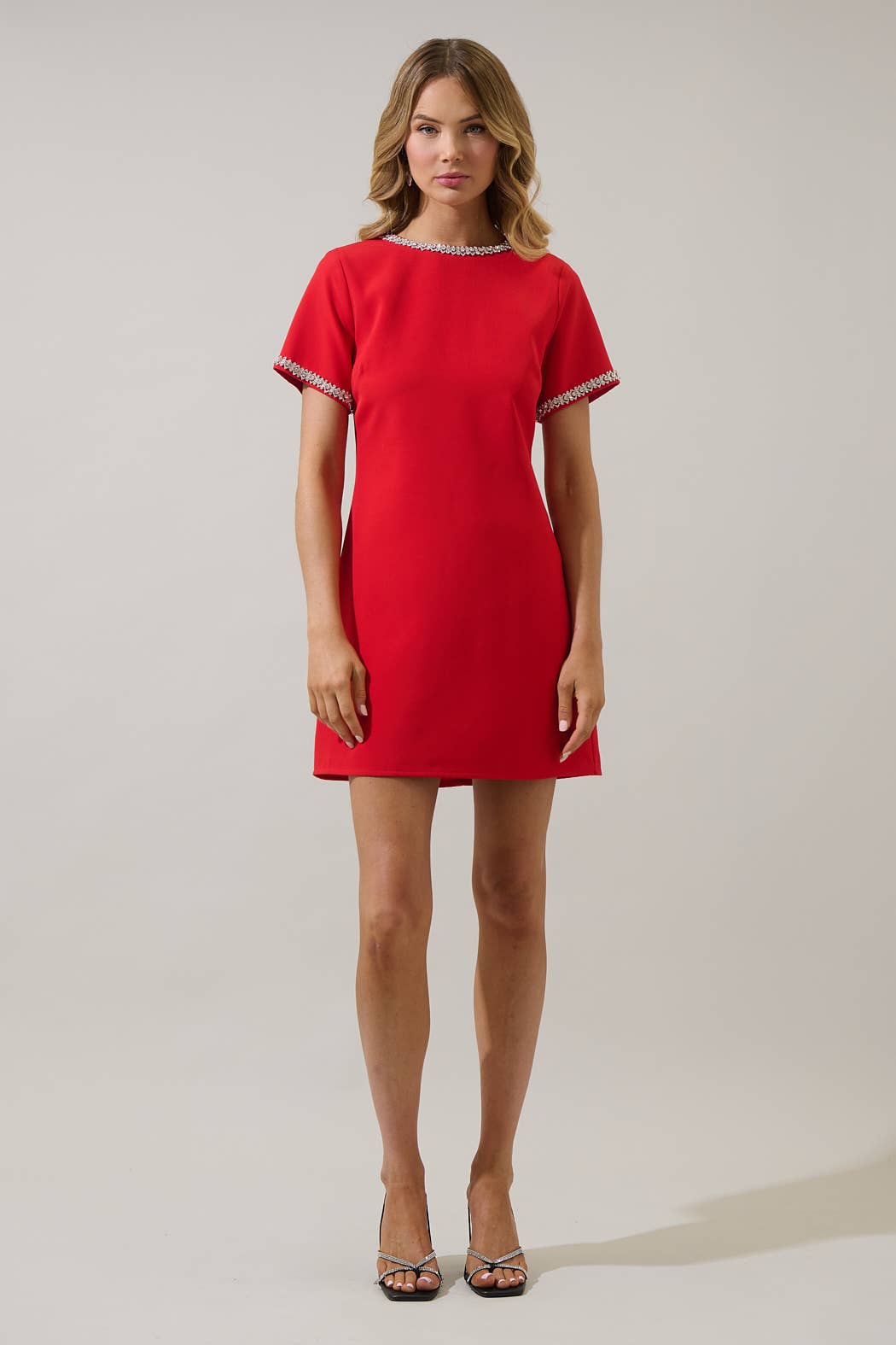 Sugarlips - Vente Robe – femme - Robe courte à paillettes Kaitlyn Rhinestone3