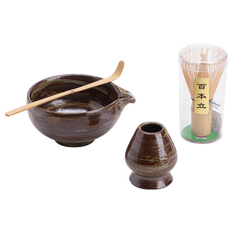Gohobi （We cover U.S. import duties） - Wholesale Tea Set - Gohobi Ceramic Matcha Set 0105