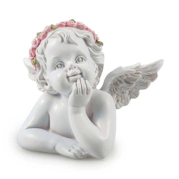 busto d'angelo «La Bella Addormentata», H 9,5 cm per la vendita all'ingrosso da parte di Pajoma