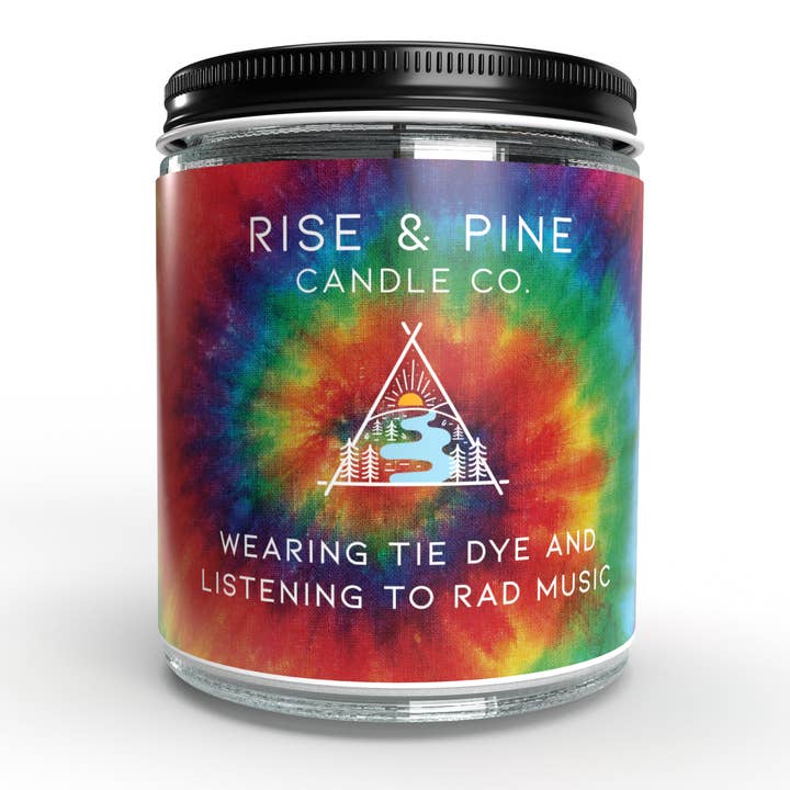 Nag Champa Incense Soy Wax Candle for wholesale by Rise and Pine Candle Co.