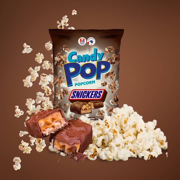 utoppa GmbH – wholesale Popcorn – Candy Pop Snickers Popcorn 149 g