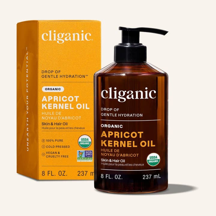 Cliganic - Wholesale Facial Oil - Organic Apricot Kernel Oil