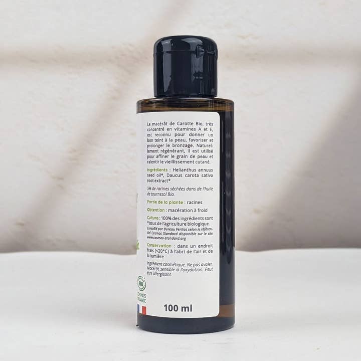 Propos'Nature - Wholesale Bath/Body Oil - Organic Carrot Macerate 50ml, 100ml5