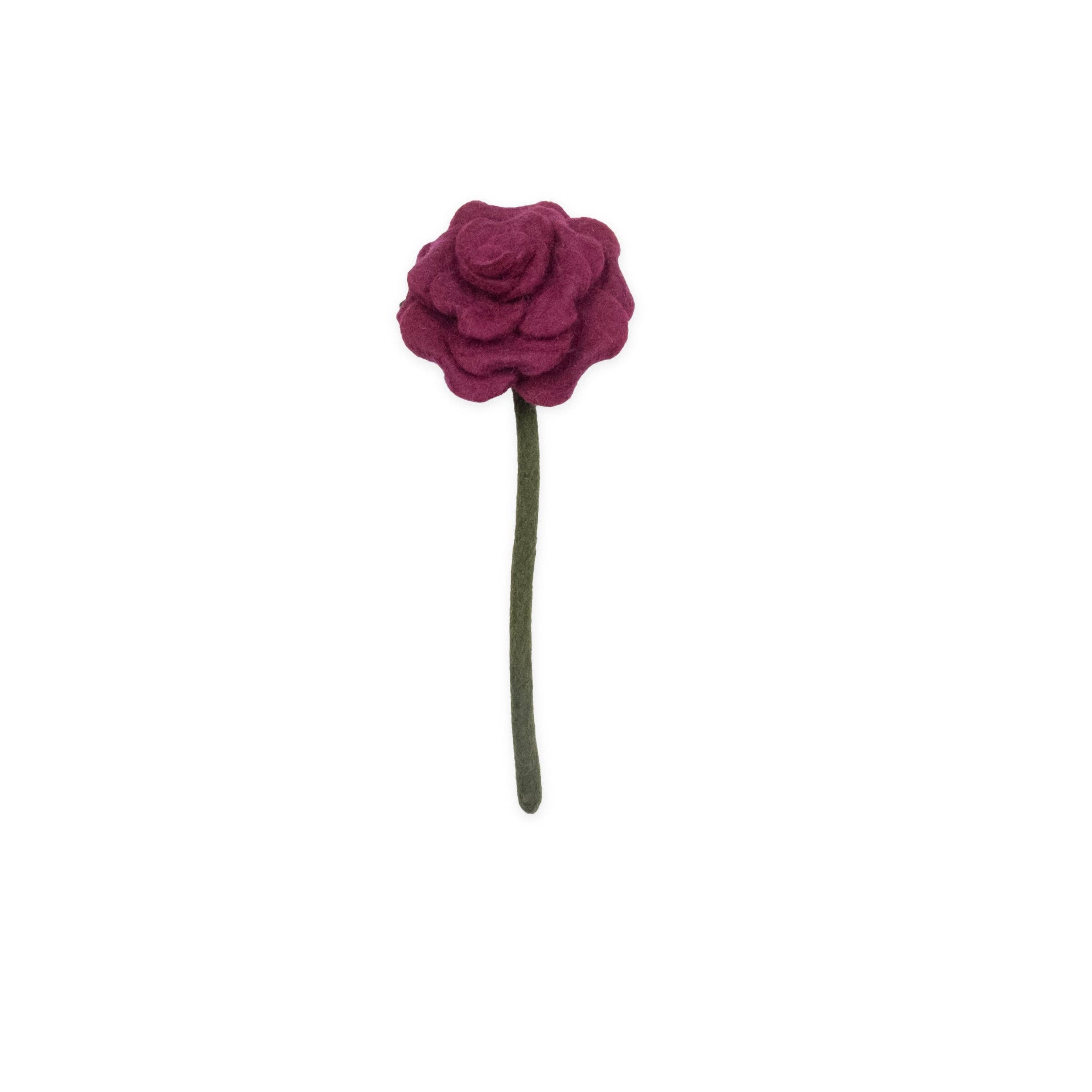 Global Goods Partners - Wholesale Artificial Flowers - Felt Blooming Rose9