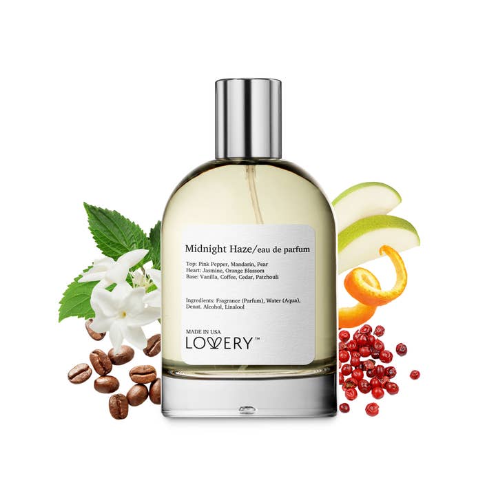 Lovery - Wholesale Perfume/Eau de Toilette - Midnight Haze Perfume Inspired by YSL Black Opium, USA Made
