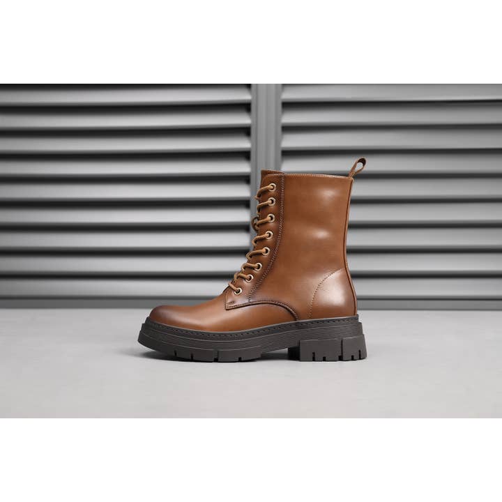 Top Staka - Wholesale Combat/Military Boots - Men's - A2358 Combat style ankle boots 8 pairs of eyelet1