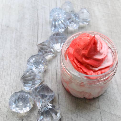 Eliza Soaps - Vente Savons fouettés - Candy Cane Soap Whip - Nettoyant pour le corps à la menthe fraîche - Savon doux